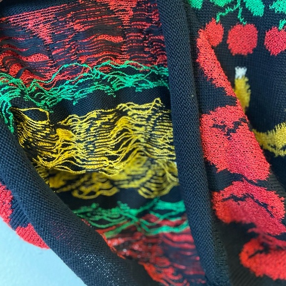 Vintage French Rags Hand-Loomed Fruit Crew Neck Sweater - Picture 14 of 16